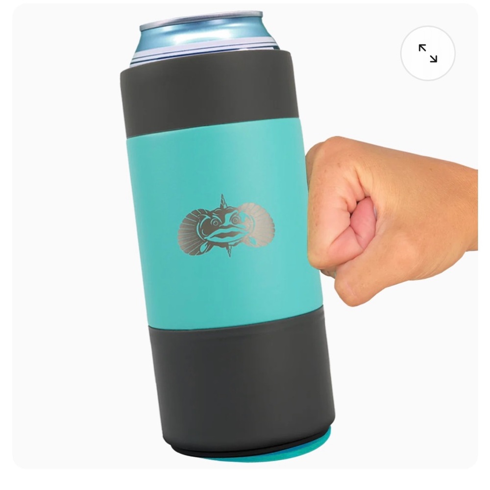 Toadfish Non Tipping 16oz Tall Can Cooler- Father’s Day Gift!